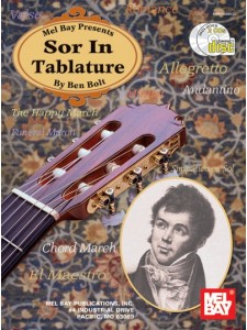 Sor In Tablature (Book/CD)