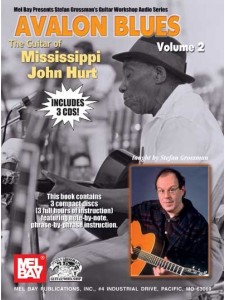 Mississippi John Hurt: Avalon Blues (book/3-CD)