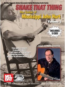 Mississippi John Hurt: Shake That Thing (book/3 CD)