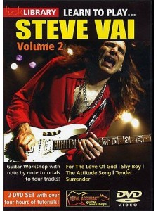 Lick Library: Learn To Play Steve Vai Volume 2 (DVD)