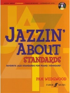 Jazzin' About Standards: For Piano/Keyboard (book/CD) 