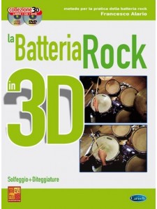 La batteria rock in 3 D (libro/CD/DVD)