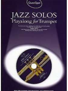 Guest Spot: Jazz Solos Playalong for Trumpet (book/CD)