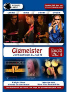 Gigmeister - Rock Vol. 1 (DVD play-along)