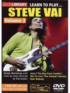 Lick Library: Learn to Play Steve Vai Volume 3 (2 DVD)