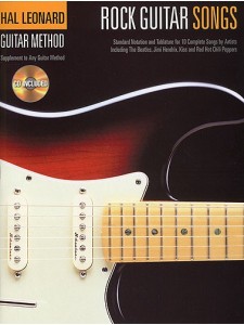 Hal Leonard - Rock Guitar Songs (book/CD)