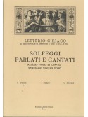 Solfeggi parlati e cantati - 1° corso