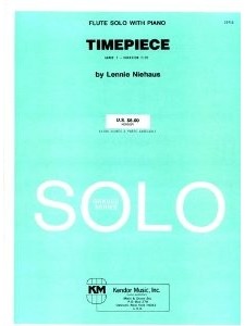 Timepiece - Flute Solo with Piano 