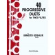 40 Progressive Duets for Two Flutes