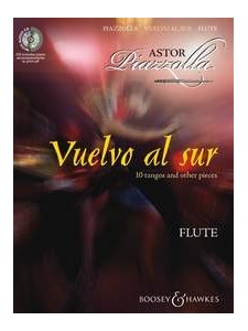 Vuelvo al Sur for Flute (book/CD play-along)