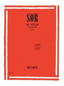 Sor - 20 Studi per chitarra