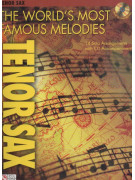 The World's Most Famous Melodies for Sax (book/CD play-along)