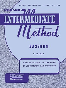 Rubank Intermediate Method - Bassoon