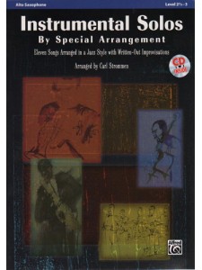 Instrumental Solos by Special Arrangement for Sax (book/CD)