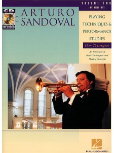 Playing Techniques & Performance Studies for Trumpet - Vol. 2 (Intermediate) (book/CD)