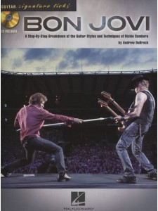 Bon Jovi: Guitar Signature Licks (book/CD)