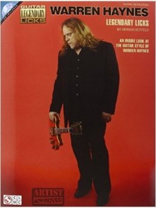 Warren Haynes Legendary Licks (book/CD)