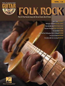 Guitar Play-Along Volume 13: Folk Rock (book/CD)