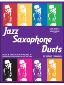 Jazz Saxophone Duets Volume 3 (book/3 CD)