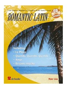 Romantic Latin for Eb Alto Saxophone (book/CD play-along)