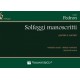 Solfeggi Manoscritti - Volume 2