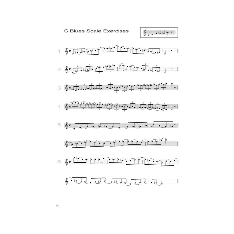 Blues Improvisation Complete C Treble Instruments Www