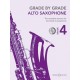 Grade by Grade 4 - Alto Saxophone (book/CD)