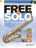 Free to Solo - Alto Saxophone (book/CD)