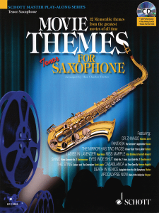 Movie Themes for Tenor Saxophone (book/CD play-along)