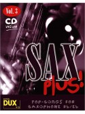 Sax Plus Band - Volume 3 (book/CD)