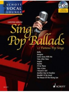 Sing Pop Ballads - Vocal (book/CD sing-along)