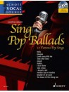 Sing Pop Ballads - Vocal (book/CD sing-along)