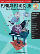 Popular Piano Solos Third Grade (book/CD)