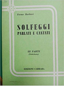 Solfeggi parlati e cantati - III Parte (Prima Edizione)