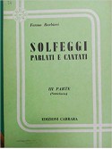 Solfeggi parlati e cantati - III Parte (Prima Edizione)