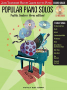 Popular Piano Solos Second Grade (book/CD)