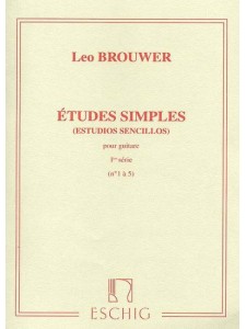 Leo Brouwer | Etudes Simples (Pour Guitar)