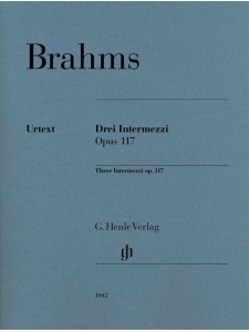 Johannes Brahms: Drei Intermezzi - Opus 117