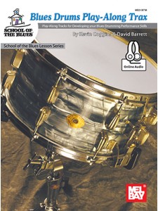 Blues Drum Play-Along Trax (book/CD)