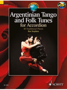 Argentinian Tango and Folk Tunes for Accordion (book/CD)