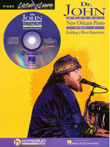 Teaches New Orleans Piano Volume 3 (book/CD)