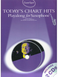 Guest Spot: Today's Chart Hits Playalong for Alto Saxophone (book/2 CD)