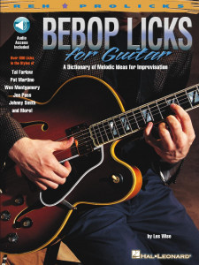 Bebop Licks for Guitar (book/CD)