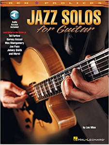 Jazz Solos for Guitar (book/CD)