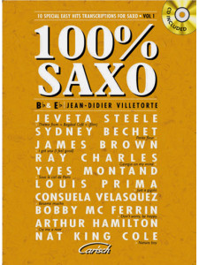 100% Saxo for Sax Bb & Eb (book/CD)