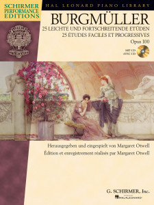 25 Etudes faciles et progressives, Op.100 (book/CD)