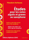 Études pour les notes aigues et graves au saxophone