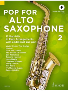 Pop For Alto Saxophone 2 (book/Audio Online)