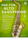 Pop For Alto Saxophone 2 (book/Audio Online)