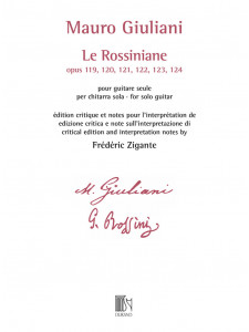 Le Rossiniane Op. 120, 121, 122, 123, 124 for Solo Guitar